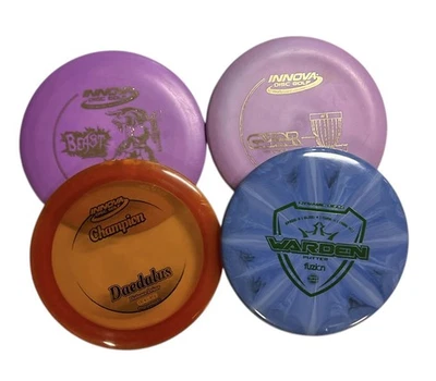INNOVA & Warden Disc Golf Lot Beast Daedalus Aviar Fuzion Putter Distance Driver - Image 1 of 4