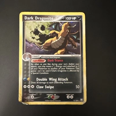 Dark Dragonite 15/109 Team Rocket Returns Deck Pokemon Card Holo Foil Rare  - Image 1 of 2