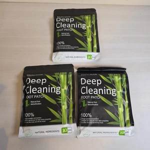 ¡Nuevo! 30 almohadillas para pies desintoxicantes premium para limpieza profunda ~ paquete de 3 - se envía desde EE. UU. - Imagen 1 de 3