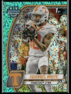 Squirrel White Aqua Mini-Diamond /275 2024 Bowman U Chrome Volunteers - Bild 1 von 2