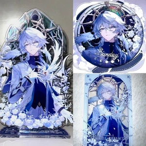 Sets Game Sunday Honkai：Star Rail Acrylic Stand Badge Pin Transparent Card 3pcs - Picture 1 of 4