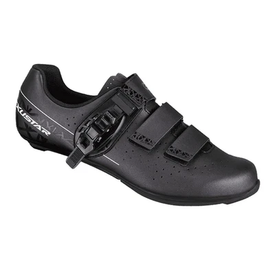 Zapatos de Ciclismo de Carretera Exustar NUEVOS Taco de 3 Pernos Compatible con SPD SR456-B US 12 / EU 46 Foto 1 de 4