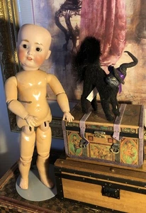 Antike deutsche JDK 260 Kinderpuppe …. Wie gefunden - Bild 1 von 20