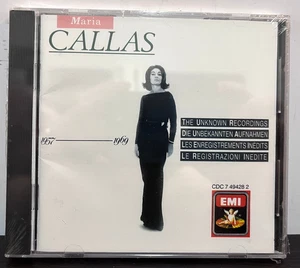 MARIA CALLAS - 1957-1969 Unknown Recordings (UK) - Compact Disc CD - SEALED NEW - Foto 1 di 2