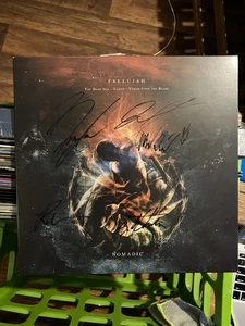 FALLUJAH- NOMADIC 10 INCH PURPLE VINYL SIGNED BY THE BAND ***SEE PICTURES*** - Picture 1 of 4
