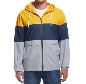 WEATHERPROOF Men's Windbreaker Jacket, Size XL, Yellow. - Picture 1 of 9