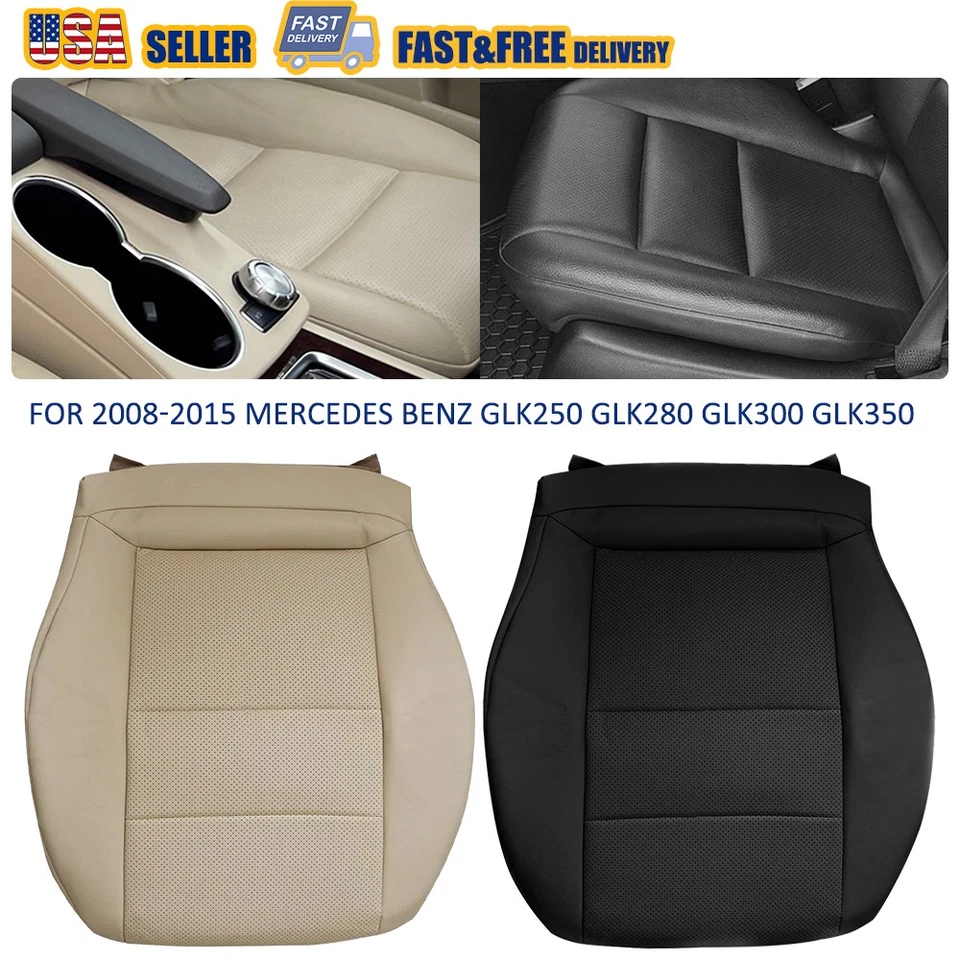 For 2008-15 Mercedes Benz GLK250 GLK350 GLK350 Driver Bottom Leather Seat Cover - Изображение 1 из 1