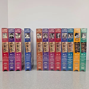 The Little Rascals VHS Remastered & Unedited Cabin Fever 12 Volumes Incomplete - Picture 1 of 14