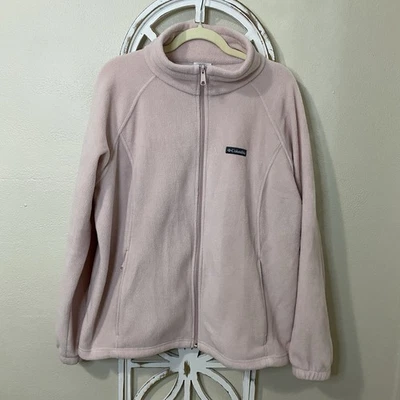 CHAQUETA COLOMBIA 2X ROSA POLAR CREMALLERA CON BOLSILLOS Foto 1 de 4