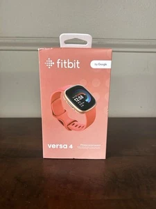 Fitbit Versa 4 Smart Fitness Watch Copper Rose/Pink Sand ***BRAND NEW SEALED*** - Picture 1 of 1