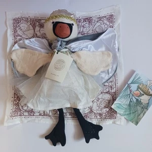 NEW Hazel Village Gertrude Swan limited edition sold out with cape crown & Tutu - Picture 1 of 8