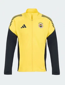 Felpa gialla full zip Fenerbahce 2025/26 prima squadra giacca ufficiale club - Foto 1 di 3