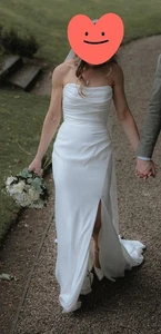 Size 8 Essence Of Australia Ivory Wedding Dress - Picture 1 of 11