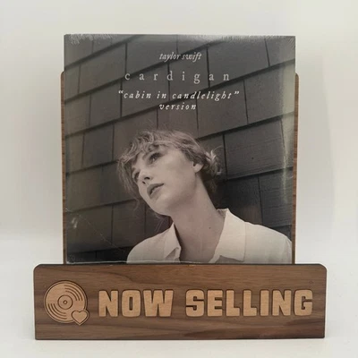 Taylor Swift - Cardigan (Cabin In Candlelight Version) Vinyl 7" White SEALED - Image 1 of 3