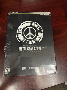 Metal Gear Solid Peace Walker Limited Edition PSP NEW SEALED - Picture 1 of 6