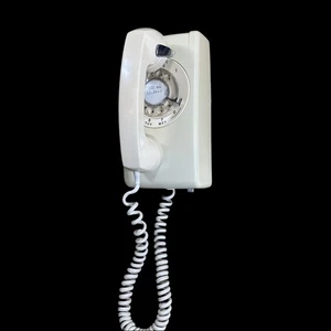 Vintage Western Electric A-B 554 Bell System 59 Rotary Dial Telephone Wall Phone - Picture 1 of 15