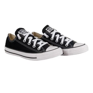 CONVERSE Shoes All Star Chuck Taylor Low Top Black Sneakers Unisex Size 8/10 New - Picture 1 of 6