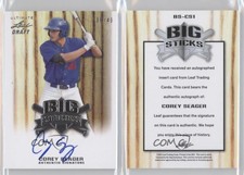 2012 Leaf Ultimate Draft Big Sticks /40 Corey Seager #BS-CS1 Auto