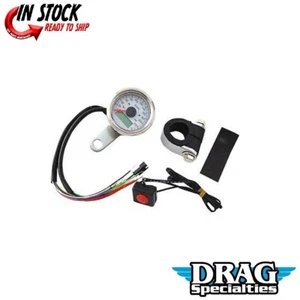 Drag Specialties 2210-0419 Programmable Metric Speedometer with Indicator Lights - Picture 1 of 3