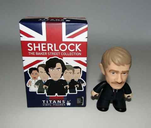 TITANS VINYL FIGURES THE SHERLOCK BAKER STREET COLLECTION JOHN 1/40 Cover