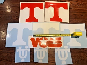 UT Vols T Logo Vinyl Decal University of Tn Volunteers Tennessee Wholesale Lot - Picture 1 of 4