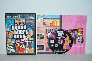 Grand Theft Auto: Vice City (Sony PlayStation 2, 2002) Gta Ps2 Black Label Cib