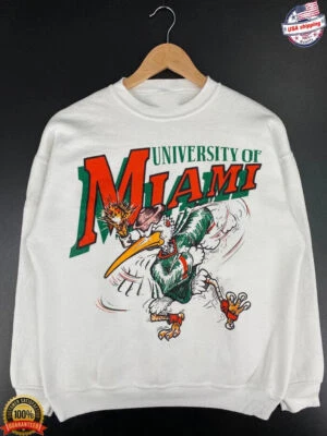 Miami Hurricanes Sweatshirt Unisex Graphic shirt gift shirt S-5XL HN0172 - Image 1 of 2