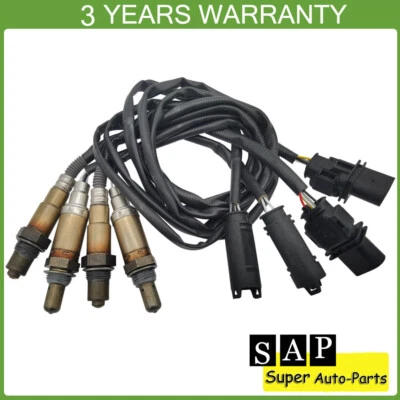 4X Oxygen Sensor Front Rear For BMW 330Ci 325Ci 525i 530i X3 234-5107 234-4683 - Image 1 of 4