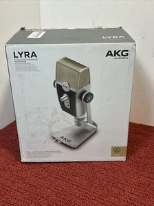 AKG Lyra C44-USB Harman Microphone Ultra HD Recording Interface/Podcast - Picture 1 of 2