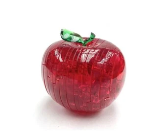 31576 RED APPLE 3D CRYSTAL JIGSAW PUZZLE 44 PIECES FUN ACTIVITY DIY GIFT IDEA - Bild 1 von 1