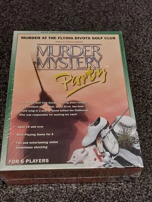 Murder Mystery Party Game“Murder At The Flying Divots Golf Club” New & Sealed - Image 1 of 2