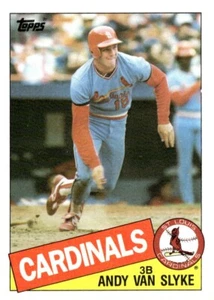 Lotto 27 carte - Andy Van Slyke Baseball Cardinals 1985 - 2005 quasi nuove Pirates Cardinals - Foto 1 di 24