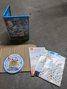 New Super Mario Bros. U Nintendo Wii U Game With Manual - Tested - Used Once. - Picture 1 of 4