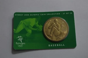 🧭 🇦🇺 AUSTRALIA 5 DÓLARES 2000 BÉISBOL SYDNEY OLIMPICS B62 #56 - Imagen 1 de 2