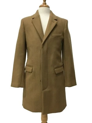 Coach Long Overcoat, Men's Crosby Chesterfield Wool Blend 84079, MSRP $798, L - Image 1 of 4