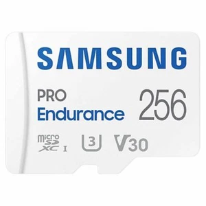 Samsung PRO Endurance microSD card with adapter 256GB  MB-MJ256KA/EU - Picture 1 of 4