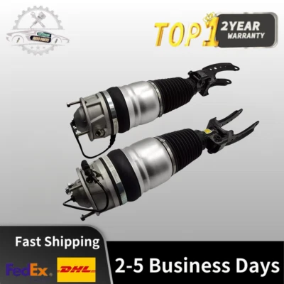 Front Air Suspension Shock Struts For Porsche Cayenne Audi Q7 Touareg 2011-2016 - Image 1 of 4