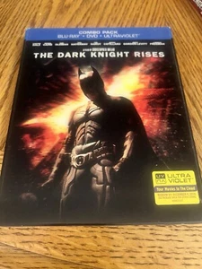THE DARK KNIGHT RISES BLU-RAY + DVD + ULTRAVIOLET Combo Lenticular Slip Cover EX - Picture 1 of 1