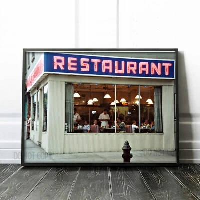 Seinfeld Restaurant Premium Art Print - Image 1 of 4