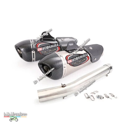 Sistema de escape Slip On para Suzuki GSXR1000 2005 2006 K5 K6 51 mm silenciador tubo medio Foto 1 de 4