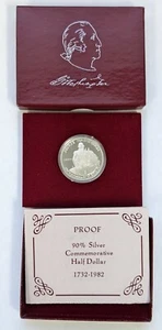 1982 United States Silver George Washington PROOF Half Dollar Red Mint Set - Picture 1 of 2