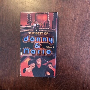 Vtg Best of Donny & Marie Volume 2 VHS Tape Movie 1997 E3 - Picture 1 of 3
