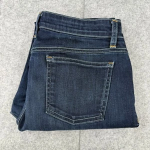 Eileen Fisher Jeans Women's 6 Petite Fit 30x29 Blue Organic Cotton Stretch - Picture 1 of 10