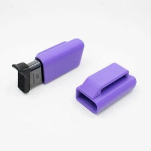 MAGAZINE POUCH FOR RUGER LCP II 380 - PURPLE - LH SHOOTER - For Belts Up To 1.5" - Picture 1 of 5