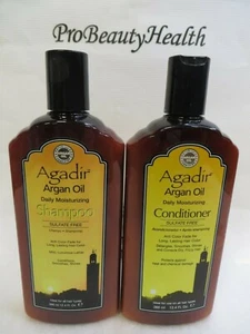 AGADIR ARGAN OIL Daily Moisturizing Shampoo & Conditioner 12.4 oz Scuffed! - Picture 1 of 2
