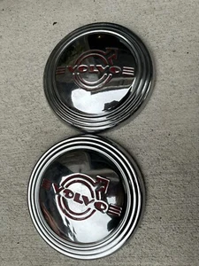 Volvo PV 444 544 445 Duett P210 BN1F B18 PV544 PV444 Wheel Caps (Two) - Picture 1 of 11
