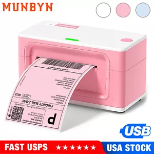 MUNBYN Shipping Label Printer 4x6 USB Thermal Printer for Package Small Business - Picture 1 of 16