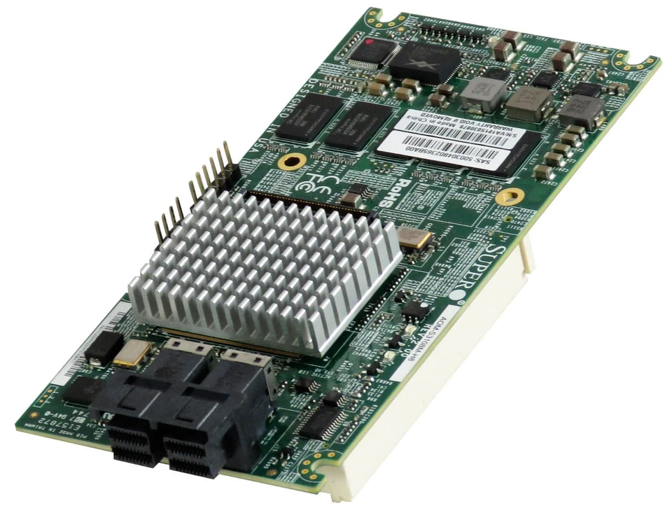 Supermicro AOM-S3108M-H8 Low Profile 12Gb/s Eight-Port SAS Internal RAID Adapter - Image 1 of 2