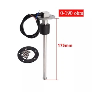 175mm Fuel Level Sender Water Level Gauge Sensor 0-190 ohms for Truck Boat UK - Picture 1 of 8