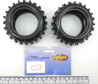 Pair Of Carson Tires No. 54994 With Studs - Image 1 of 4